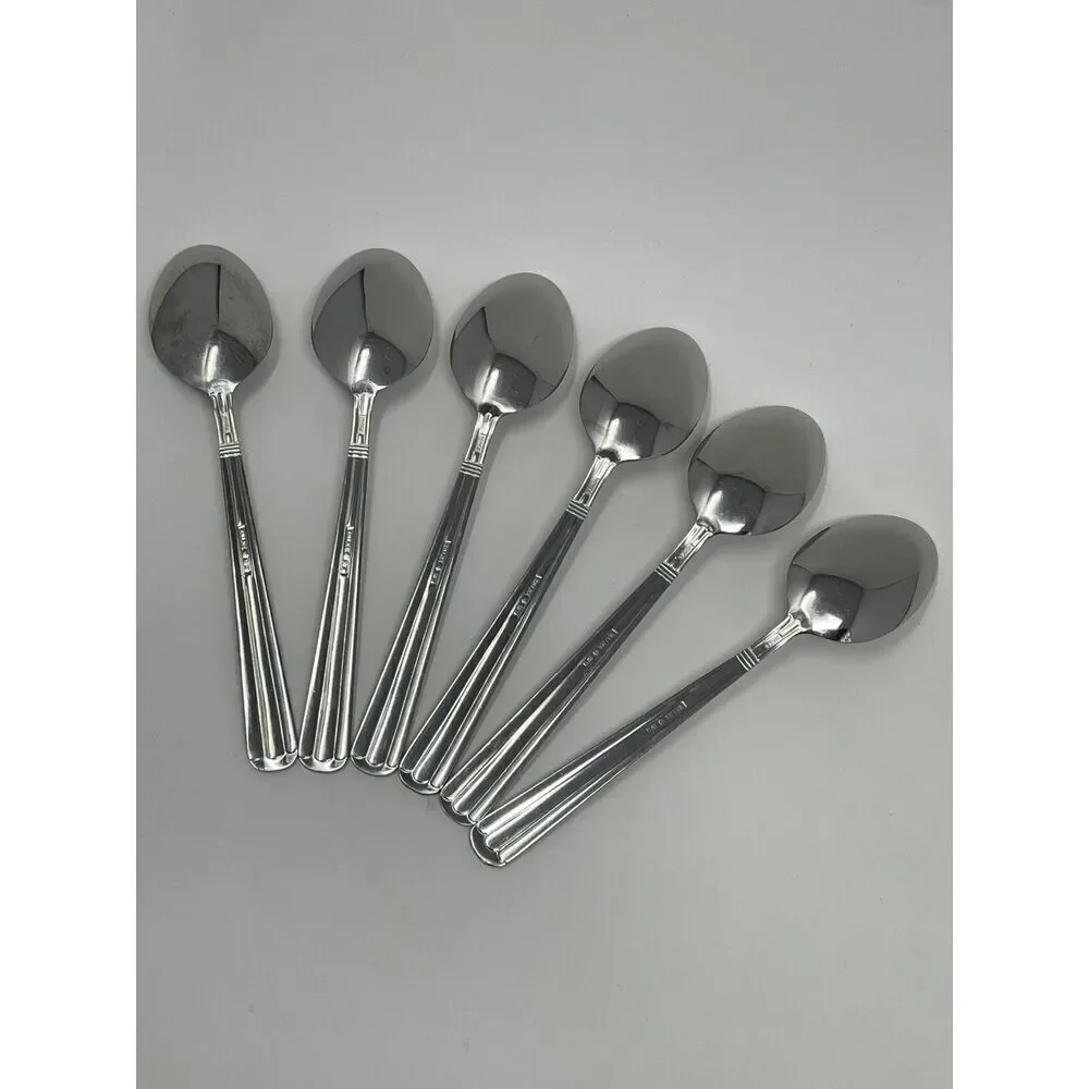 WALLACE CENTENNIAL Stainless Steel 18/10 Dinner Oval Soup Spoons 7 7/8